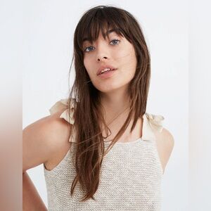 Madewell Highgate Tie-strap Sweater Tank
